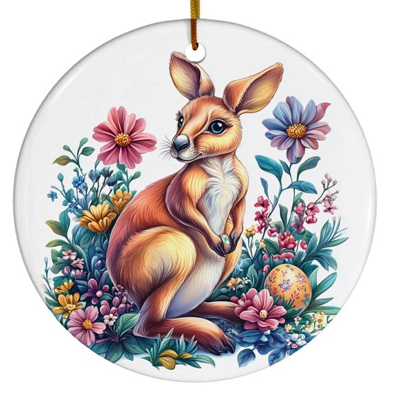 Kangaroo Ornament, Christmas Ornaments 2025, Gift for Kangaroo Lovers, Gift for Pet Lovers, Gift for Christmas, Christmas Decorations