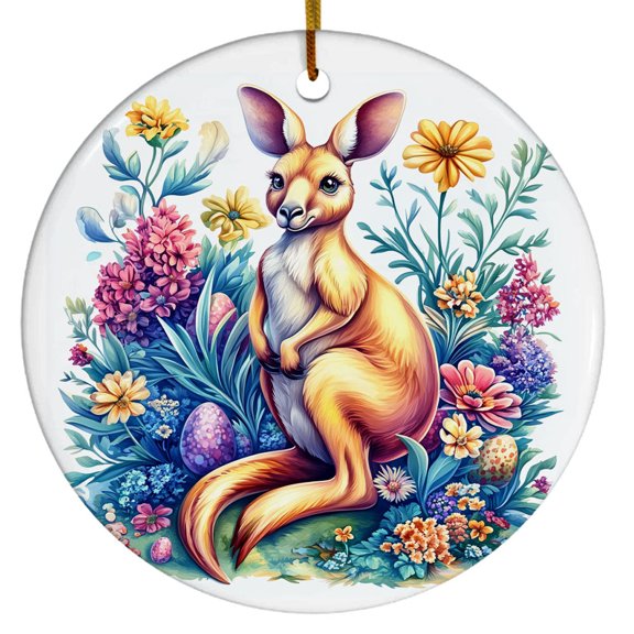 Kangaroo Ornament, Christmas Ornaments 2025, Gift for Kangaroo Lovers, Gift for Pet Lovers, Gift for Christmas, Christmas Decorations