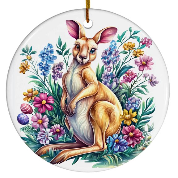 Kangaroo Ornament, Christmas Ornaments 2025, Gift for Kangaroo Lovers, Gift for Pet Lovers, Gift for Christmas, Christmas Decorations