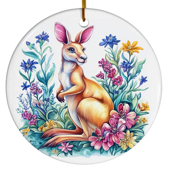 Kangaroo Ornament, Christmas Ornaments 2025, Gift for Kangaroo Lovers, Gift for Pet Lovers, Gift for Christmas, Christmas Decorations