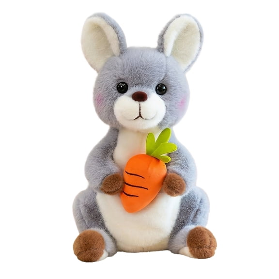 Kangaroo Plush Toy, Soft Stuffed, 1 Piece, Playroom Decor Cuddly Gift