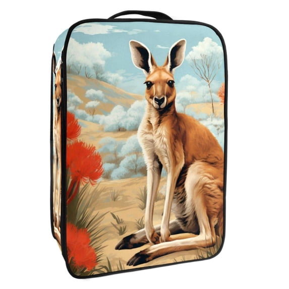Kangaroo Premium Polyester Shoe Organizer Box - Convenient 23x31cm/9x12in Size - Ideal Storage Solution for Shoes - Durable & Stylish Design - Organize Your Footwear Effortlessly