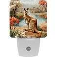 thumbnail image 1 of Kangaroo Square LED Night Lights - Small, Portable, and Energy-Efficient Illumination Solution for Any Room - Ideal for Nightstands, Bedrooms, and Dorms, 1 of 6