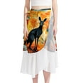thumbnail image 1 of Kangaroo Stunning Chiffon Beach Skirt for Women - Beach Skirts for Summer Fun!, 1 of 6