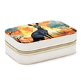 thumbnail image 1 of Kangaroo Velvet Portable Storage Box with Removable Compartment, Gift: Jewelry Stand, Display Case, Necklace Holder, 1 of 7
