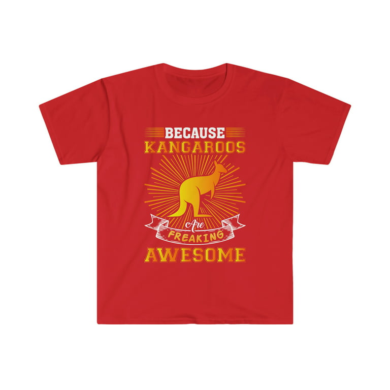 Kangaroo t-shirt Unisex - Kangaroos Are Freaking Awesome TShirt Gift