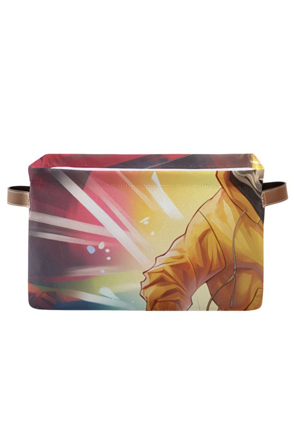 Kangaroos Hoodie Storage Bins Baskets With Handles Storage Box Clothes Organizer Organization Toys