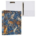 thumbnail image 1 of Kangaroos and Koalas Animals 3 Ring Hardcover Binders 1.5in Round Rings for Letter-Size Folder Paper Organizer Pockets for Office Student Recipe, 1 of 9