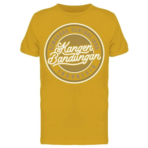 Kangen Bandungan T-Shirt Men -Image by Shutterstock, Male x-Large