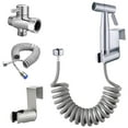 thumbnail image 1 of Kangkanggg Handheld Bidet Sprayer For Toilet Kit Adjustable Water Pressure Hand Held Head For Personal Hygiene And Cleaning With Retractable Spring Hose And Holder, 1 of 8