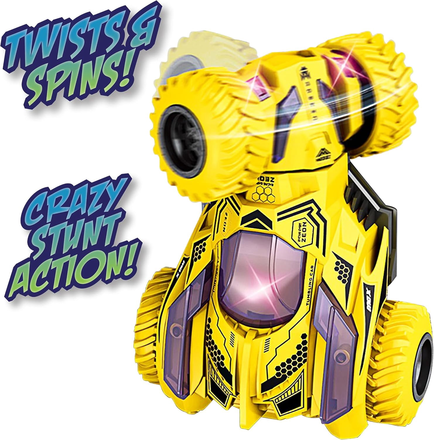 Inertia Rig Racing Kangkanggg Kids Toys for Girls Age 7-8-9-10 -Inertial Rotation Stunt ...