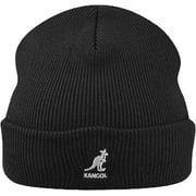 Kangol 2978BC-BK001-1SFM Acrylic Cuff Pull on Hat for Unisex, Black - One Size