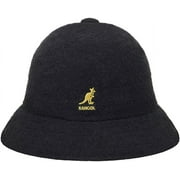 Kangol Bucket Bermuda Unisex Hat - Black/Gold - XL