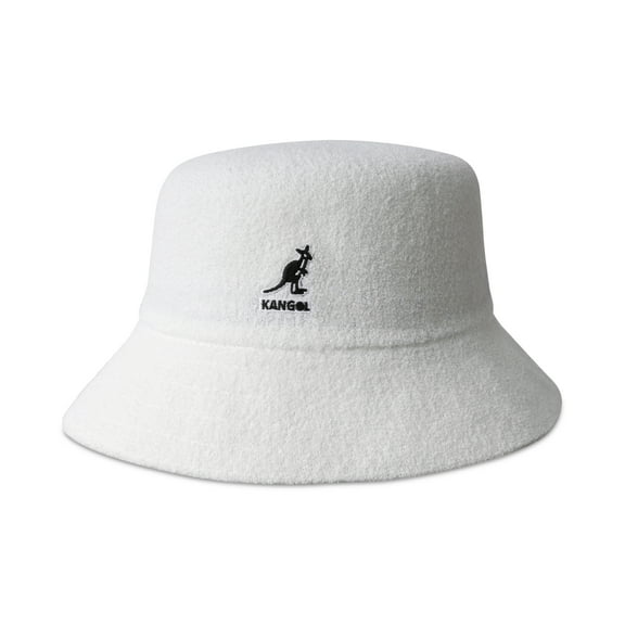 Kangol Men's Bermuda Bucket Hat White Size Medium