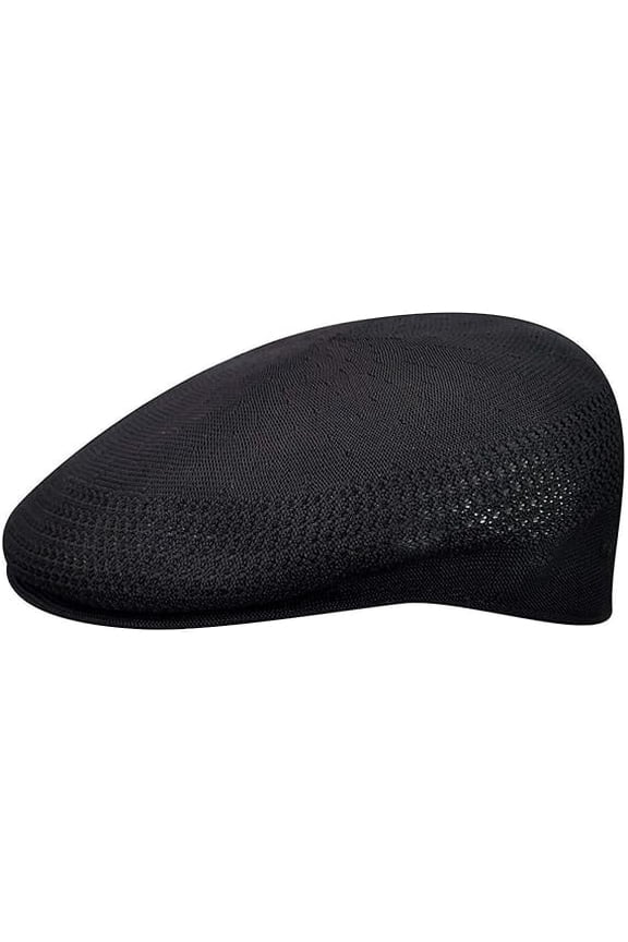 Men's Tropic 504 Warm Ivy Caps and Flat Cap, Black, Small