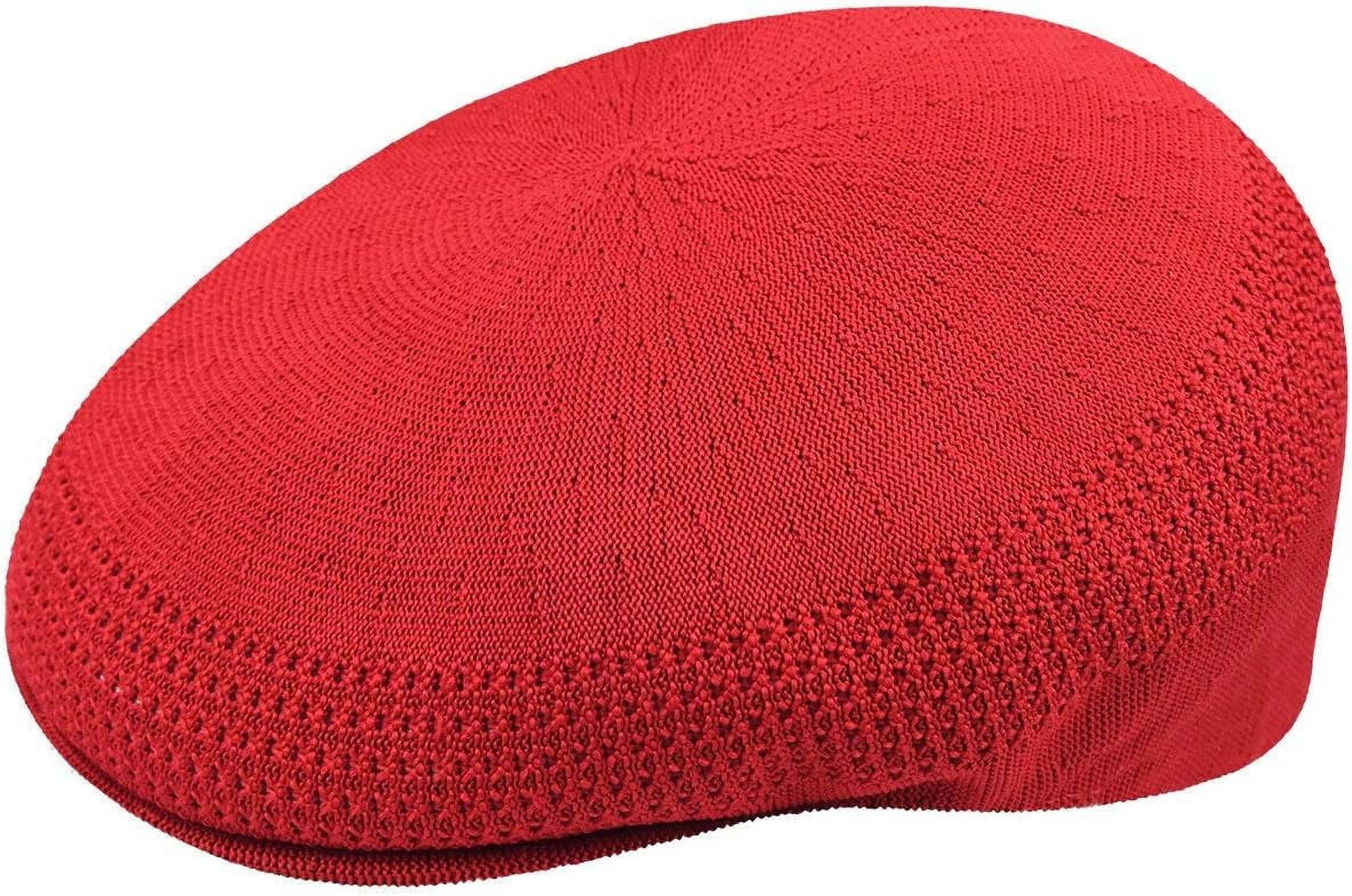 Kangol Tropic 504 Ventair, サーフ, Large Kangol Men\u0027s Tropic 504 Ventair Flat Cap, Scarlet, XLarge