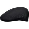 thumbnail image 1 of Kangol Men's , Women Tropic 504 Ventair Flat Cap, Black, XX-Large, 1 of 5