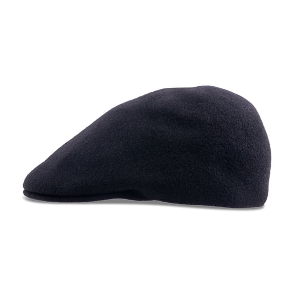 Kangol Seamless Wool 507 Felt Hat for Men and Women - Black - M