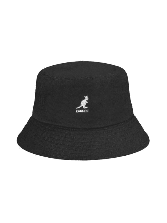 Unisex Casual Bucket Hat, Black, Size Medium