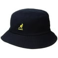 thumbnail image 1 of Kangol Men, Women Washed Bucket Hat Medium Navy, 1 of 5