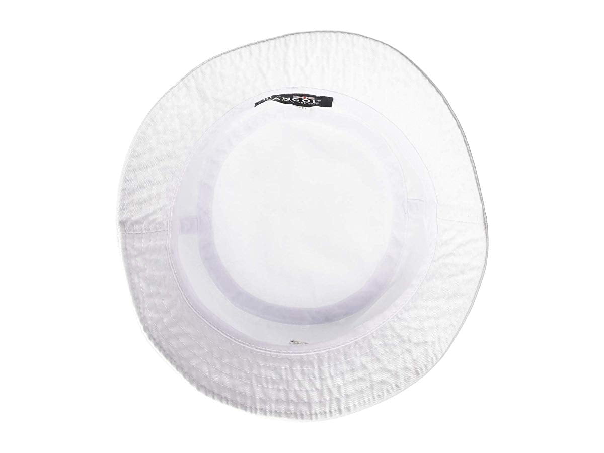 Kangol Washed Bucket White - Walmart Business Supplies
