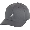 thumbnail image 1 of Kangol Wool Flexfit Baseball Hat for Men and Women, Small-Medium, Dark Flannel, 1 of 2
