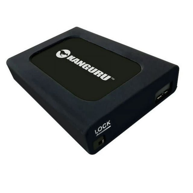 Kanguru 4TB UltraLock HDD USB 3.0 External Hard Drive