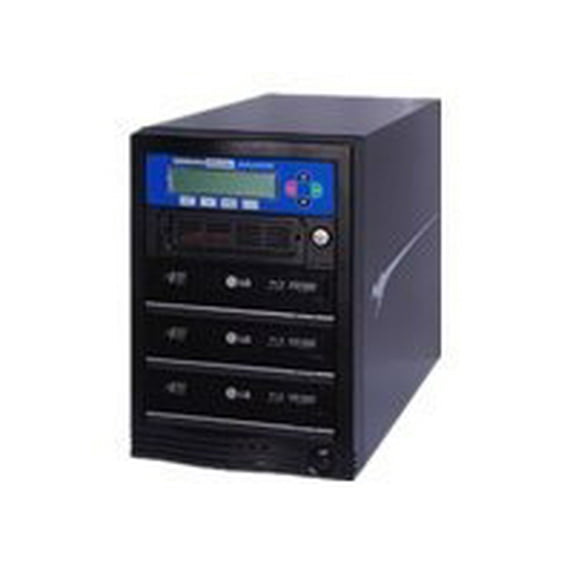 Kanguru BD/DVD/CD Duplicator - Standalone - BD-Writer - 6x BD-R, 22x DVD-R, 22x DVD R, 12x DVD-R, 16x DVD R, 52x CD-R - 6x BD-RE, 22x DVD R/RW, 22x DVD-R/RW - USB, TAA Compliant