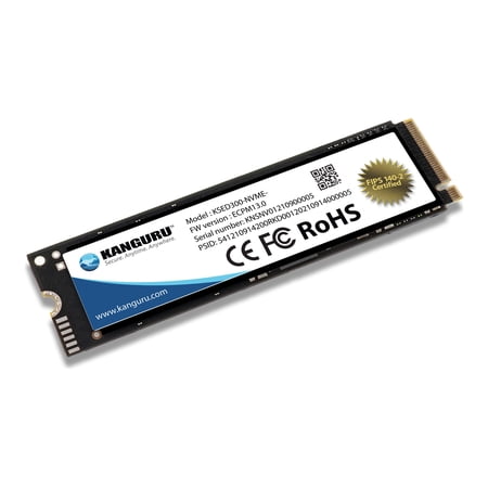 Kanguru Defender SED30 Hardware-Based-Self-Encrypting Internal SSD-KSED30-NVME-Series 2 TB Solid State Drive - M.2 2280 Internal - PCI Express NVMe (PCI Express NVMe 4.0 x4) - TAA Compliant - 7200 ...