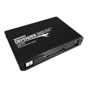 Kanguru Defender SSD350 2 TB FIPS 140-2 Certified - Hardware Encrypted Solid State Drive - 2.5" External - SATA SATA/600 - Matte Black - TAA Compliant - Server Device Supported - USB 3.2 Gen 1 ...