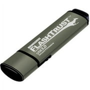 Kanguru FlashTrust USB3.0 Flash Drive with Digitally Signed Secure Firmware - 64 GB SuperSpeed USB3.0 Flash Drive with Secure Firmware, Physical Write Protect Switch, TAA Compliant