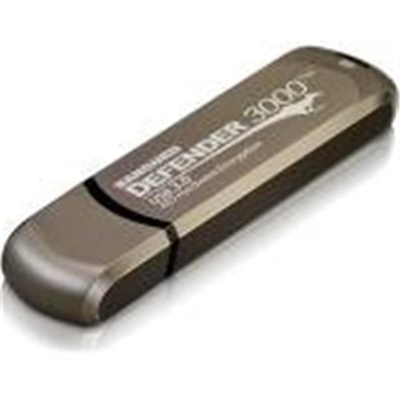Kanguru Solutions Defender3000 16GB SuperSpeed USB 3.0 Hardware Encrypted USB Flash Drive