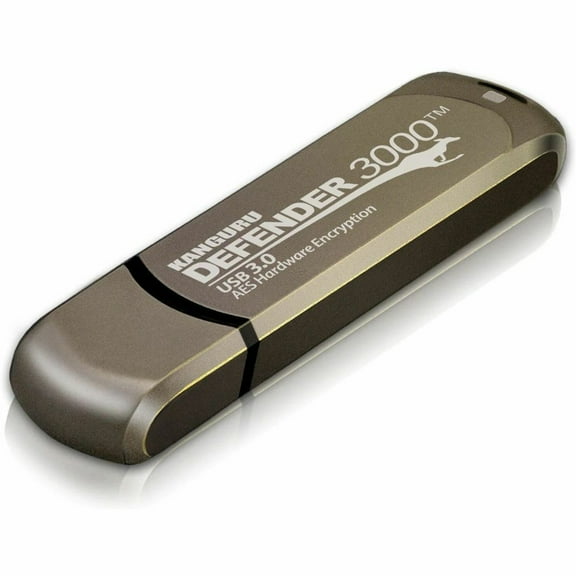 Kanguru Defender 3000 FIPS 512GB Level 3 Certified Secure USB 3.0 Flash Drive