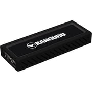 Kanguru UltraLock USB-C M.2 NVMe SSD, SuperSpeed+ USB 3.1 Gen 2, 2T - SuperSpeed+ USB 3.1 Gen 2 External NVMe SSD with Physical Write Protect Switch, 2T