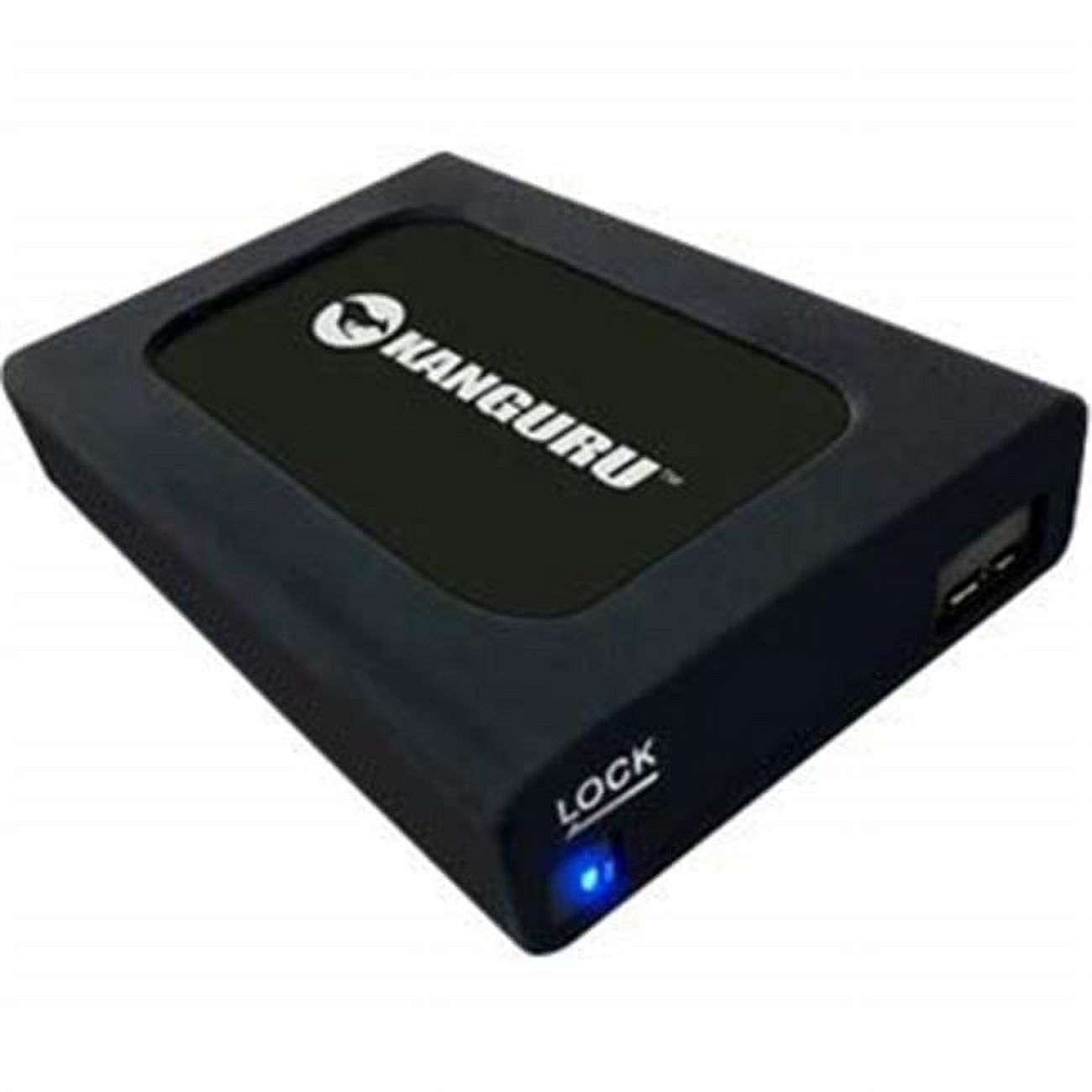 Kanguru UltraLock U3-2HDWP-5T 5 TB Hard Drive - 2.5" Drive - External - Portable - TAA Compliant - image 1 of 2