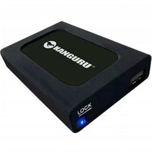 Kanguru UltraLock U3-2HDWP-5T 5 TB Hard Drive - 2.5" Drive - External - Portable - TAA Compliant
