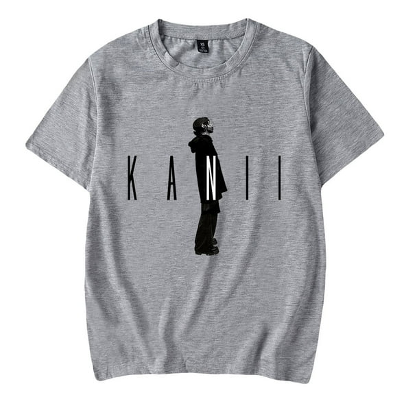 Kanii Merch Graphic T-shirt Rapper Print Merch Classic Short Sleeve