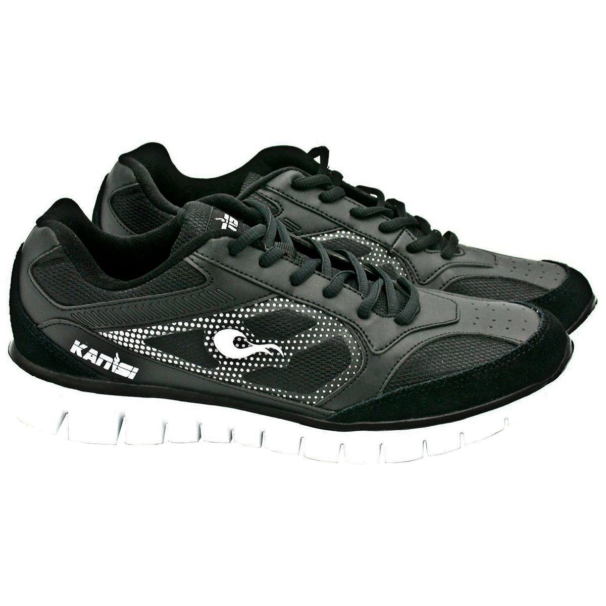 Kanisi Boxing Trainer and Running Shoes - 11 - Black/White - image 1 of 4