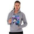 thumbnail image 1 of Kanji Betty Boop Beauty and Brains Hoodie Sweatshirt Women Brisco Brands S, 1 of 4