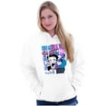 thumbnail image 1 of Kanji Betty Boop Beauty and Brains Women Plus Size Hoodie Brisco Brands 3X, 1 of 4