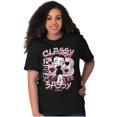 thumbnail image 1 of Kanji Betty Boop Classy and Sassy Women's Graphic T Shirt Tees Brisco Brands M, 1 of 5