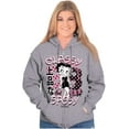 thumbnail image 1 of Kanji Betty Boop Classy and Sassy Zip Hoodie Sweatshirt Women Brisco Brands M, 1 of 5