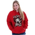 thumbnail image 1 of Kanji Betty Boop Feisty and Bold Hoodie Sweatshirt Women Brisco Brands X, 1 of 4