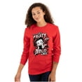 thumbnail image 1 of Kanji Betty Boop Feisty and Bold Women Plus Size Long Sleeve Graphic Tee Brisco Brands 2X, 1 of 5