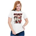 thumbnail image 1 of Kanji Betty Boop Hashtag Flirty XOXO Women Plus Size Graphic Tee Tees Brisco Brands 2X, 1 of 3