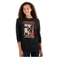 thumbnail image 1 of Kanji Betty Boop Hashtag Flirty XOXO Women's Long Sleeve T Shirt Brisco Brands S, 1 of 6