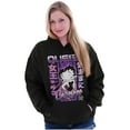 thumbnail image 1 of Kanji Betty Boop Queen of Carefree Women Plus Size Hoodie Brisco Brands 5X, 1 of 4