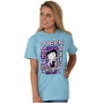 thumbnail image 1 of Kanji Betty Boop Queen of Carefree Women's Graphic T Shirt Tees Brisco Brands L, 1 of 6