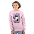 thumbnail image 1 of Kanji Betty Boop Queen of Carefree Women's Long Sleeve T Shirt Brisco Brands S, 1 of 6