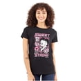 thumbnail image 1 of Kanji Betty Boop Sweet But Strong Women's T Shirt Ladies Tee Brisco Brands S, 1 of 5